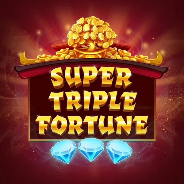 Super Triple Fortune slot logo by Greentube at Monro Casino